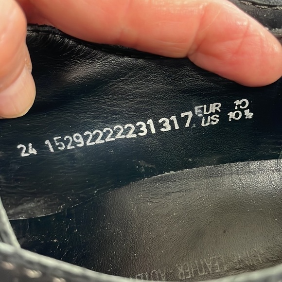 Mephisto Black Suede Air Jet Oxfords - Picture 9 of 13